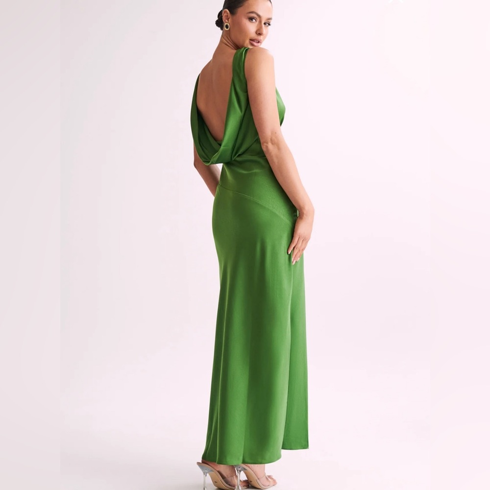Meshki Nadia Dress in Emerald